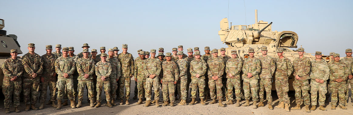 National Guard Leaders Visit Troops Deployed in Middle East